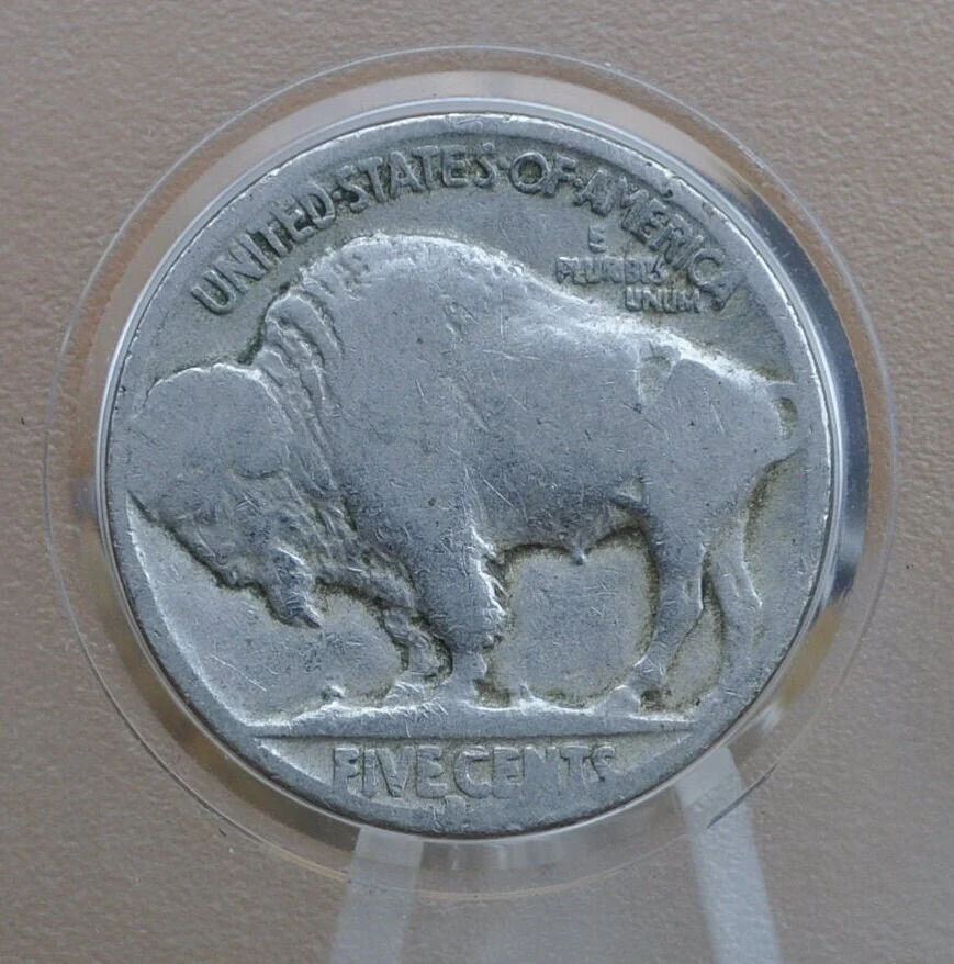 1935-D Buffalo Nickel - Vg-Xf (Very Good To Extremely Fine) Grades; Choose By Grade; Denver Mint - 1935 D Indian Head Nickel 1935 D - Image 6