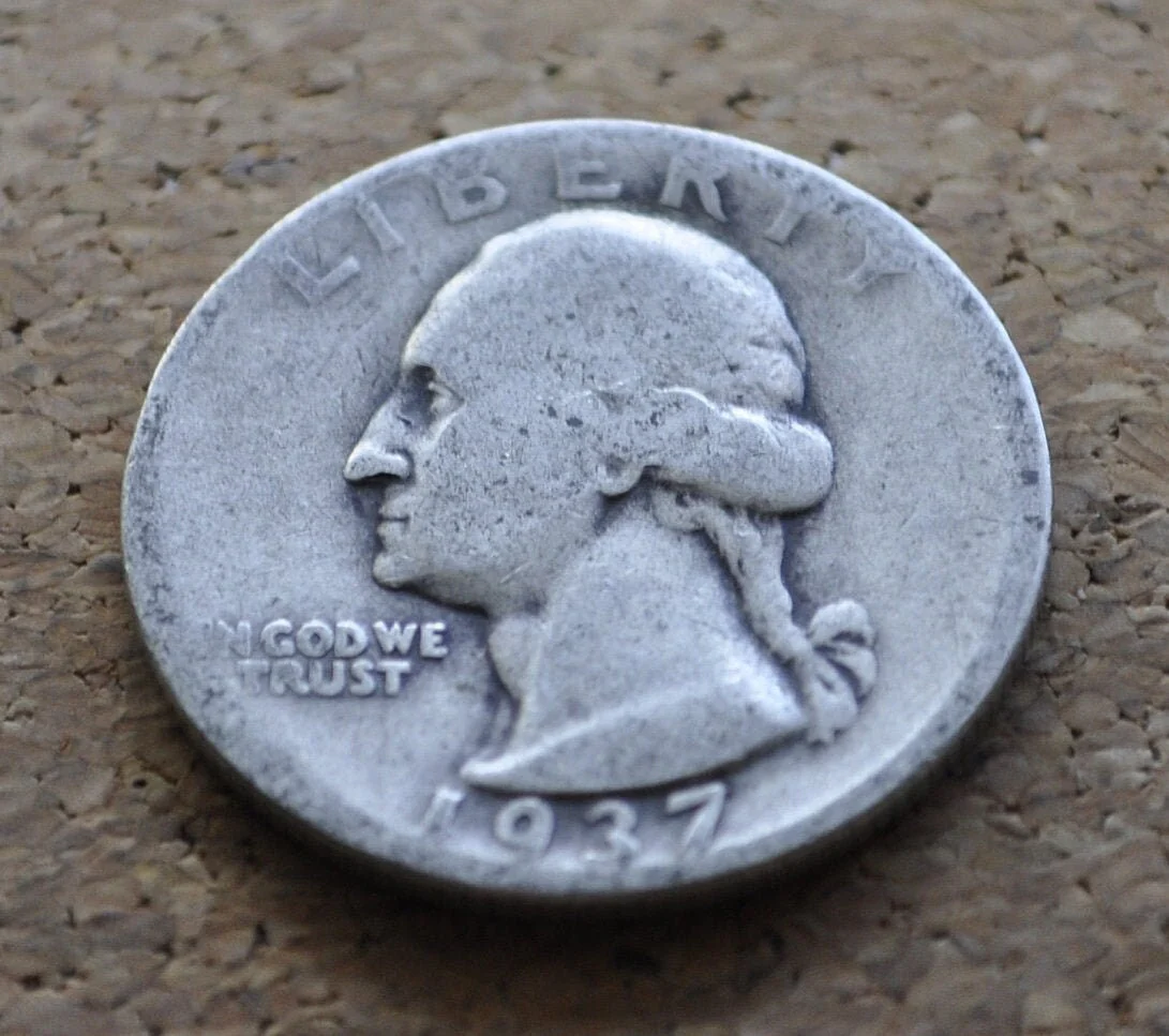 1937 Washington Silver Quarter - Choose By Grade - 1937 P Washington Quarter Philadelphia Mint 1937 Quarter - Image 8
