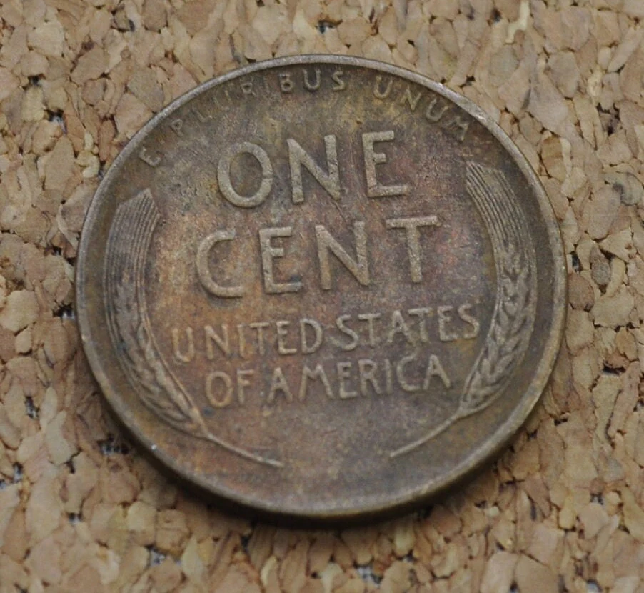1938-S Wheat Penny - XF (Extremely Fine) Condition - San Francisco Mint - 1938 S Wheat Ear Cent 1938S Lincoln Penny - Good Date - Image 2