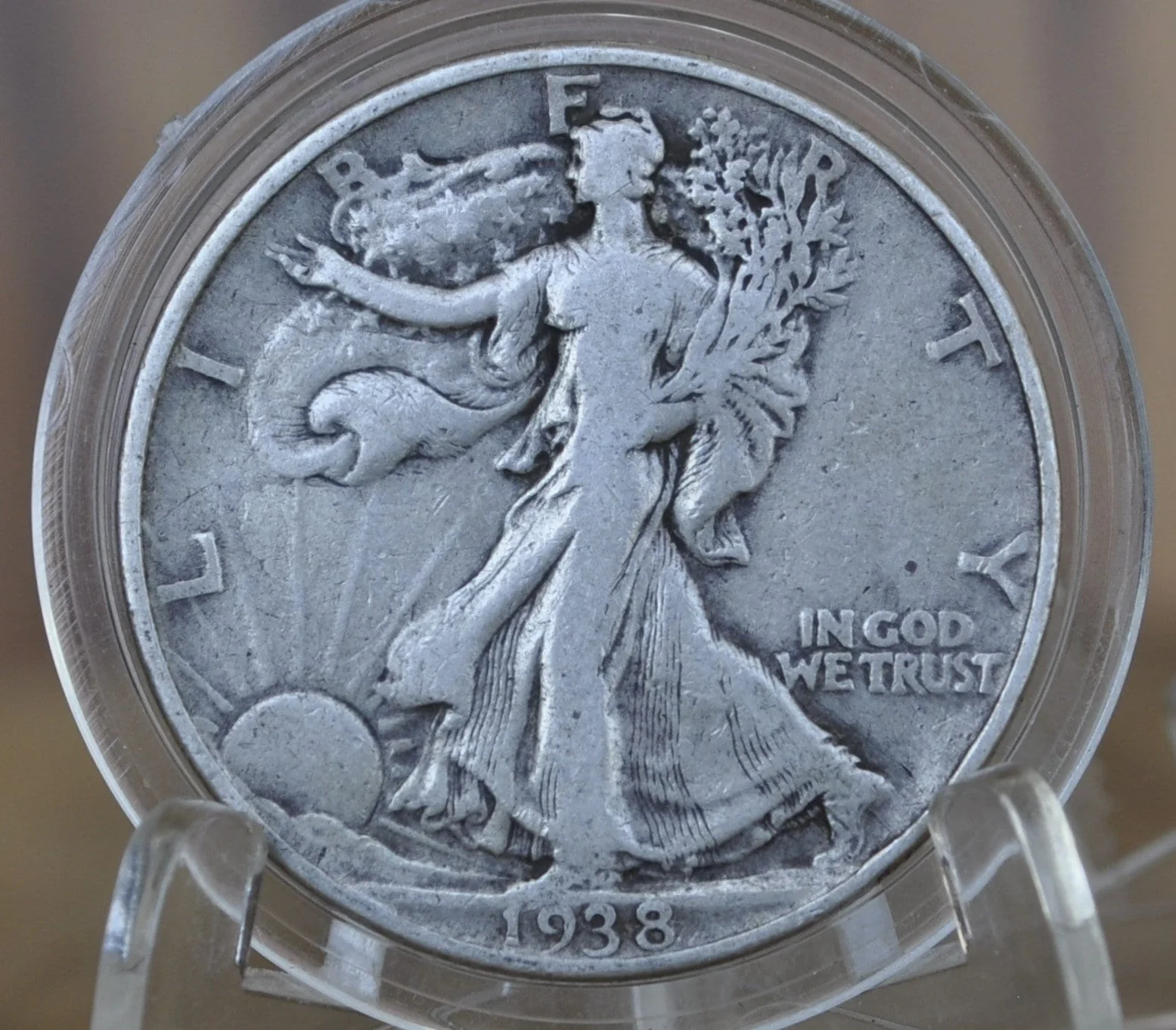 1938 Walking Liberty Silver Half Dollar - Choose by Grade - Philadelphia Mint - 1938-P Half Dollar / 1938 P Half Dollar - Image 11