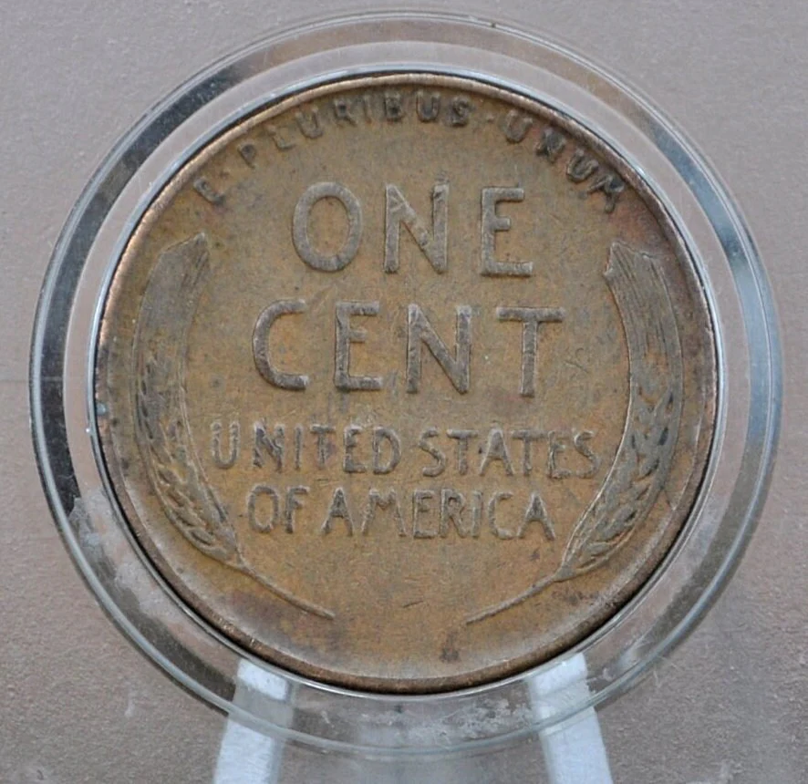 1940 D Wheat Penny - VF-XF (Very to Extremely Fine) Grade / Condition - Denver Mint - Wheat Back Cent 1940 D Wheat Ear Lincoln Cent 1940 D - Image 2