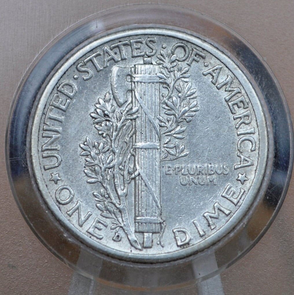 1940 Mercury Silver Dime PDS -Choose By Mint: P,D,S- and by Grade - 1940S Silver Dime 1940D Winged Liberty Dime 1940P Dime - Image 8