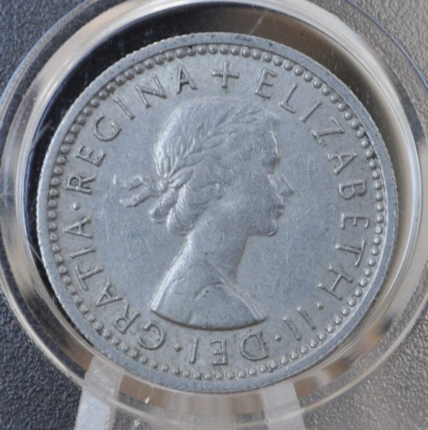 6 Pence Great Britain, Choose by Date! 1910s 20s 30s 40s 50s & 60s- Queen Elizabeth - Birthdays, Jewelry, Weddings Sixpence UK Six Pence - Image 7