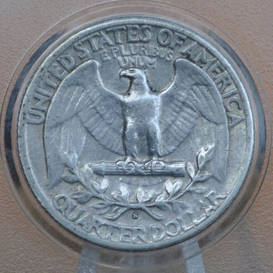 1941 PDS Washington Silver Quarters - Choose by Grade & Mint -  1941S Washington Quarter 1941 Quarter 1941D Quarter - Image 4