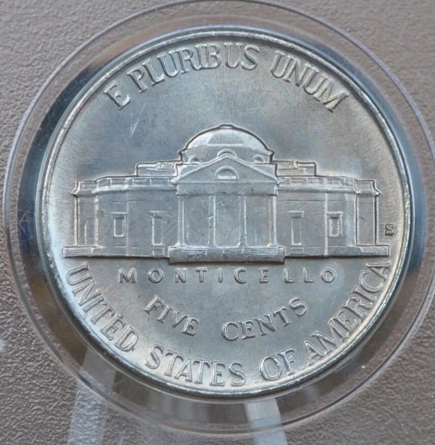 1949 PDS Jefferson Nickels - P,D,S - Choose by Mint Mark and Grade - 1949 S Jefferson Nickel 1949 D Jefferson Nickel 1949 P - Image 4