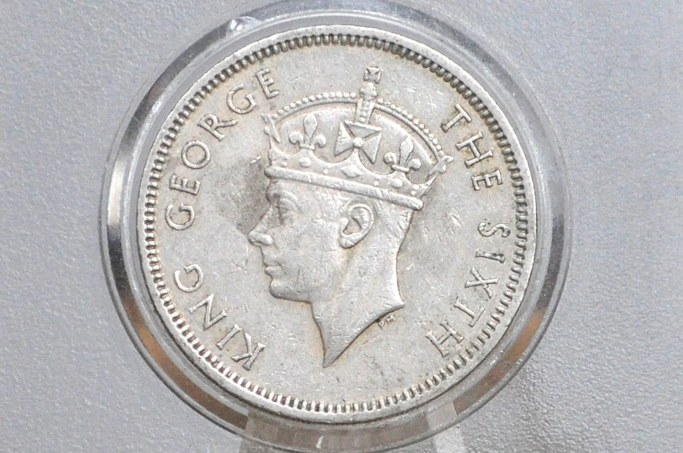 1951 Hong Kong 50 Cents - Great Grade / Condition - King George VI - Half Dollar Hong Kong - - Image 3