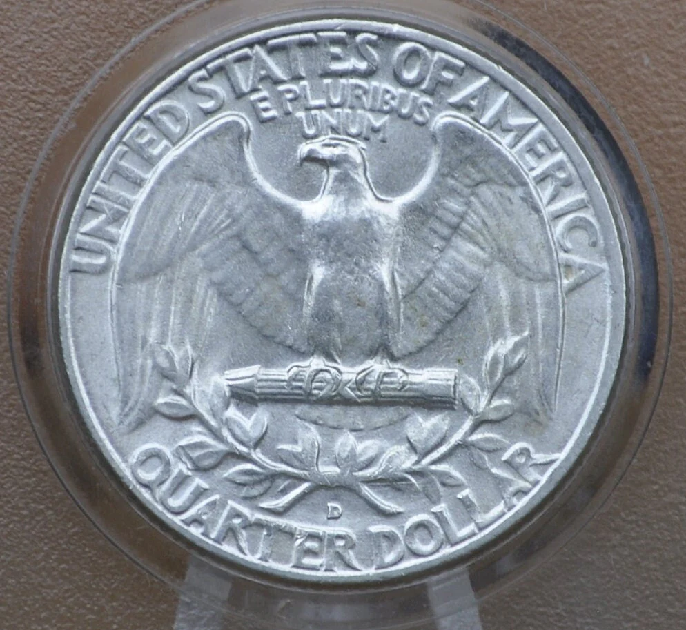 1953 P,D,S Washington Quarters - Choose by Mint and Grade - 1953 S Silver Quarter - 1953 D Washington Silver Quarter - Image 7