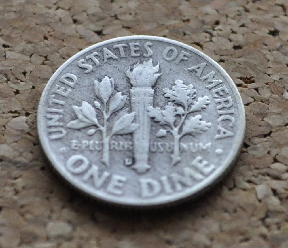 1956 P And D Roosevelt Silver Dimes - Choose Mint And Grade - Roosevelt Dime 1956 P, 1956 D Dime - Circulated & Uncirculated Dimes - Image 4