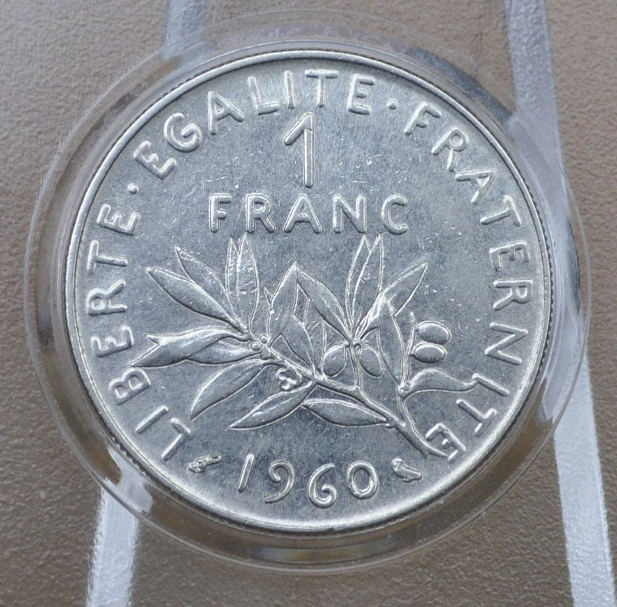 1960-1991 France 1 Franc Coins, Choose by year, BU CONDITIONS, One Franc, French Coins, Lady Liberty, Beautiful COINS! - Image 2
