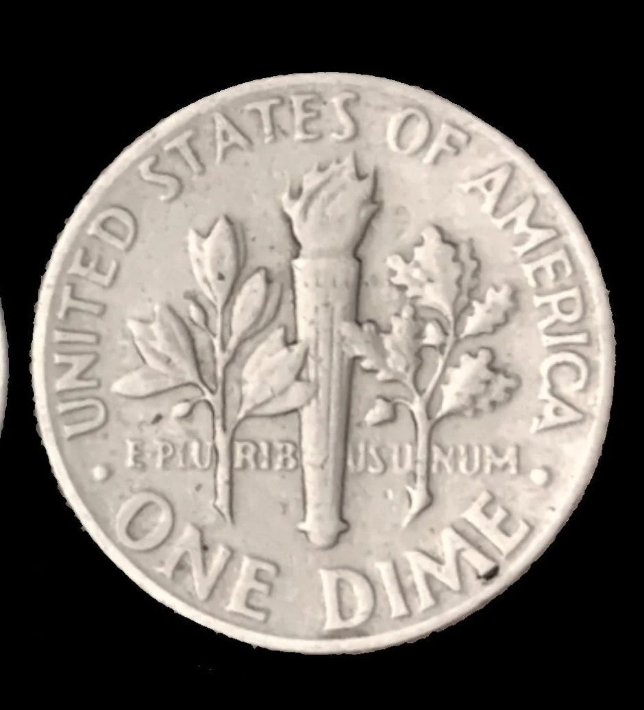 1982 P Roosevelt Dime - Excellent Condition - Image 3