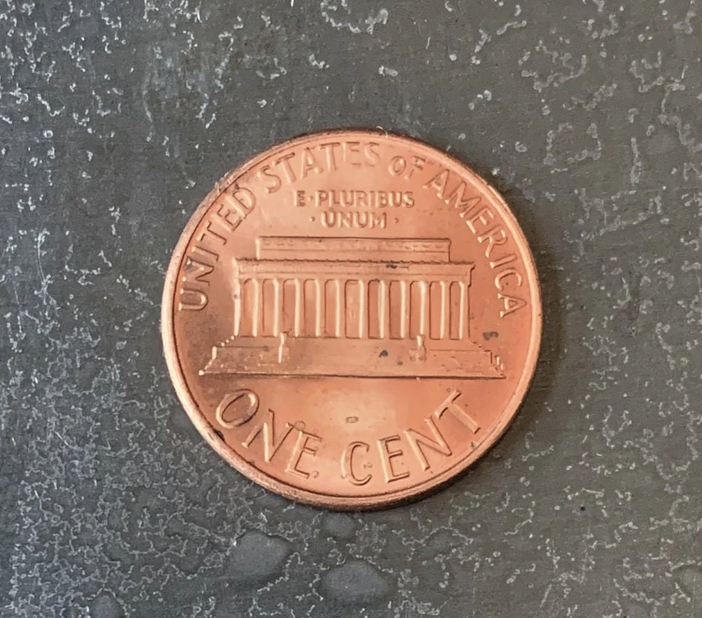 1987 D Lincoln Memorial Penny Cent - Fantastic Condition - 35th Anniversary - Collectible Coin - Image 3