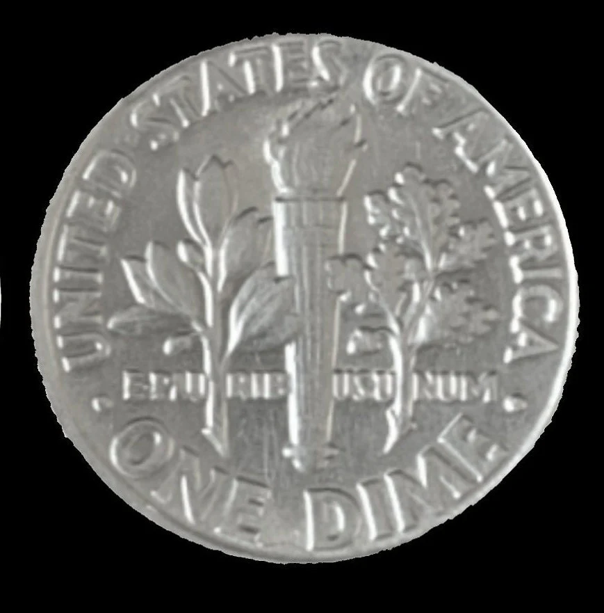 1993 P Roosevelt Dime - Excellent Condition - Image 3