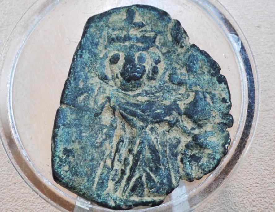 641-668 Byzantine Empire Constans II Follis Coin - Ancient Coins - Great Condition - - Image 2