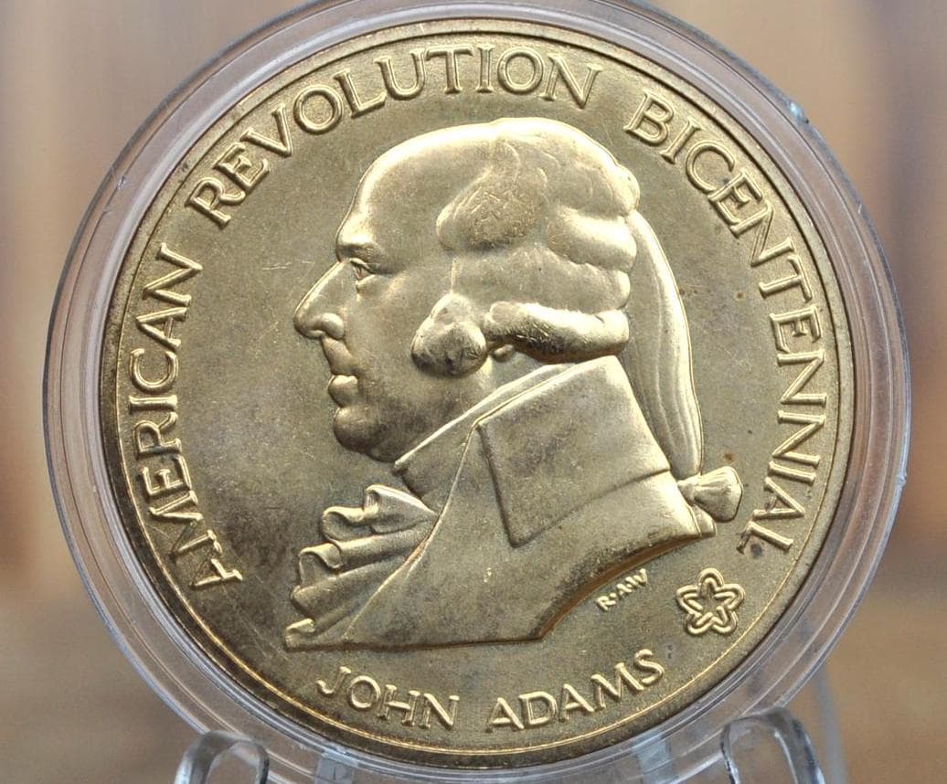 American Revolution Bicentennial Paul Revere Commemorative Medal 1975 - Lexington and Concord - Shot Heard Round the World - Bronze - Image 9
