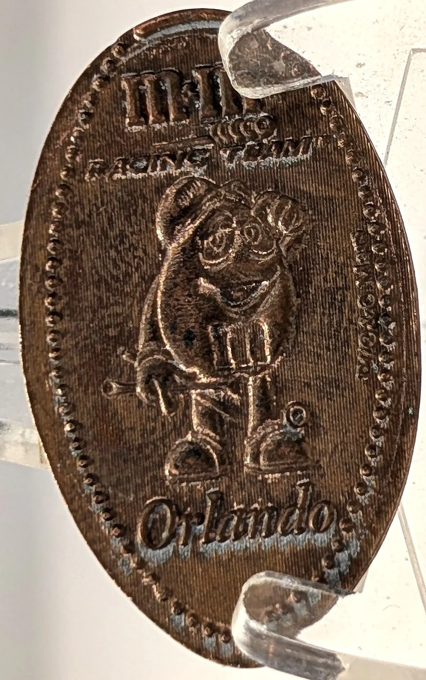 Lot of 3 M&M Elongated Pennies Las Vegas/Orlando - M&M World Las Vegas and M&M Racing Team Orlando Lot of Three Elongated Pennies - Image 3