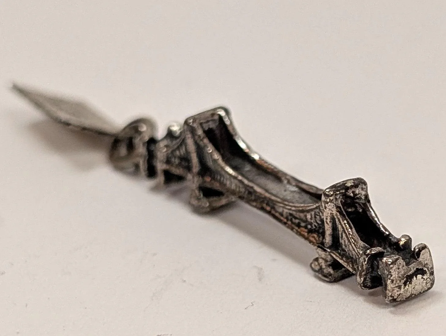 Sterling San Francisco California Golden Gate Bridge Charm - Antique Golden Gates Bridge Sterling Silver By Bell Pendant - Image 2