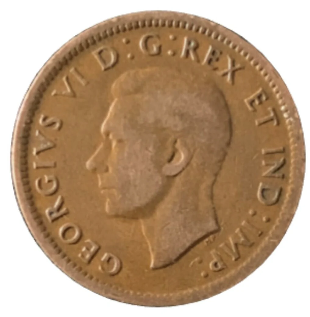 Canadian Small Cent - King George VI - 1937 to 1947 - Select Year(s) / Quantity - Image 2