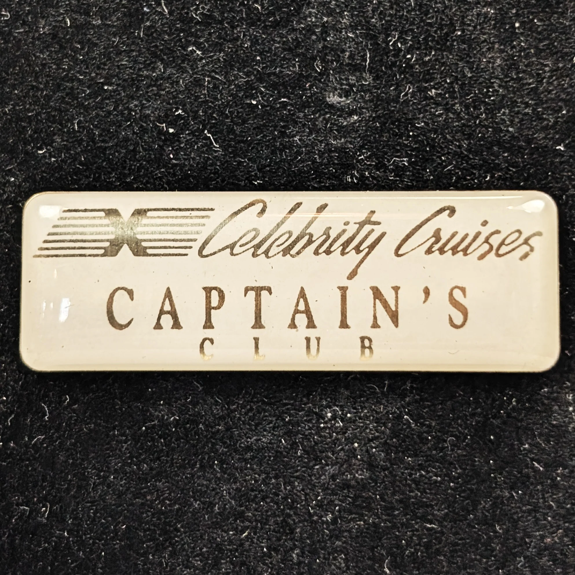 90's Celebrity Cruises Captain's Cub Magnetic Pin - Replacement - Image 2