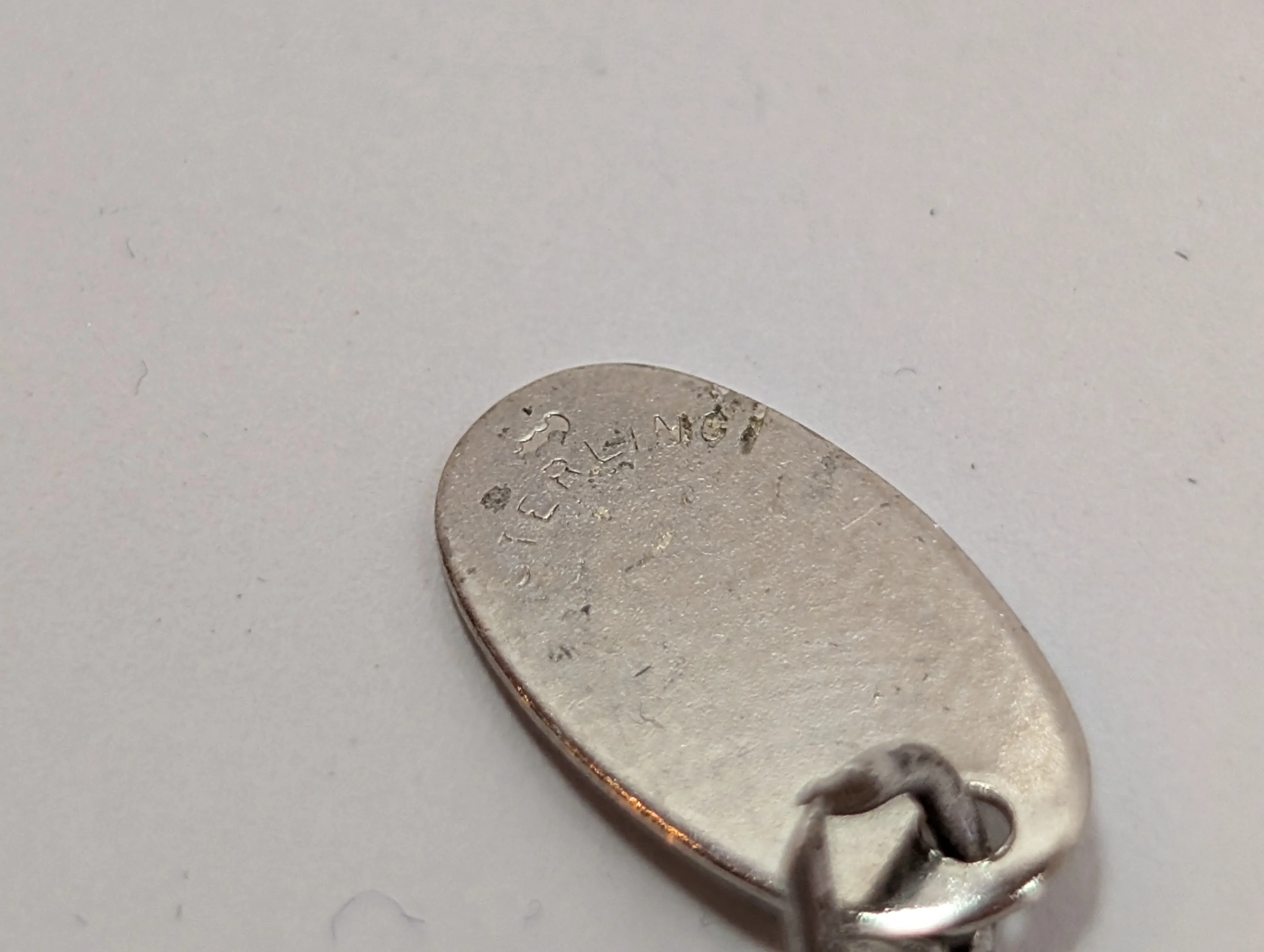 Hawaiian Lei Charm - Stamped and Tested Sterling Silver - Island Charm - Image 4