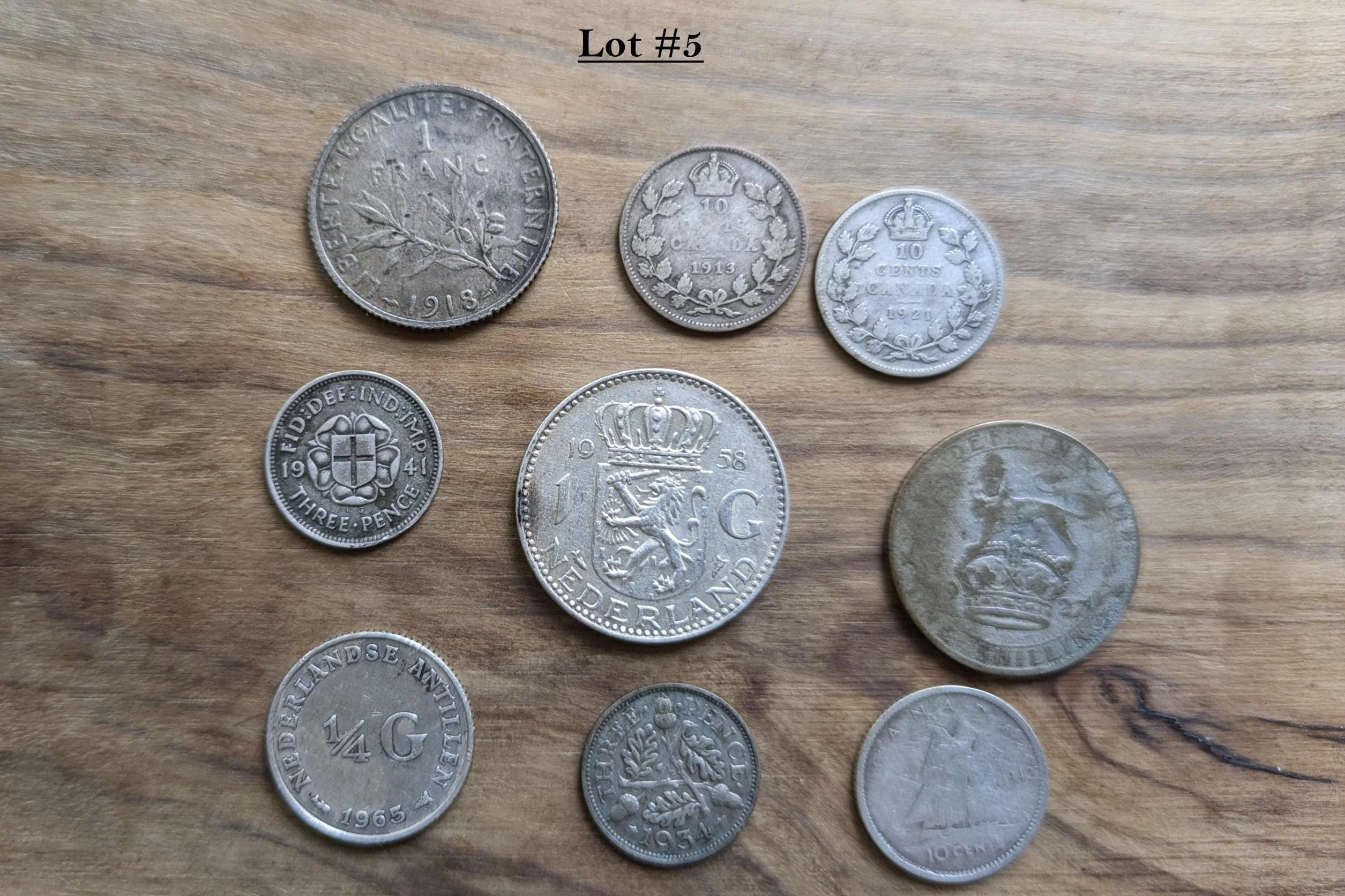 Lot of World Silver Coins - Multiple Lots Available, Check it out! - Cool / Unique Silver Coin Lot - Old Silver Coins - Large Coin Lot! - Image 10