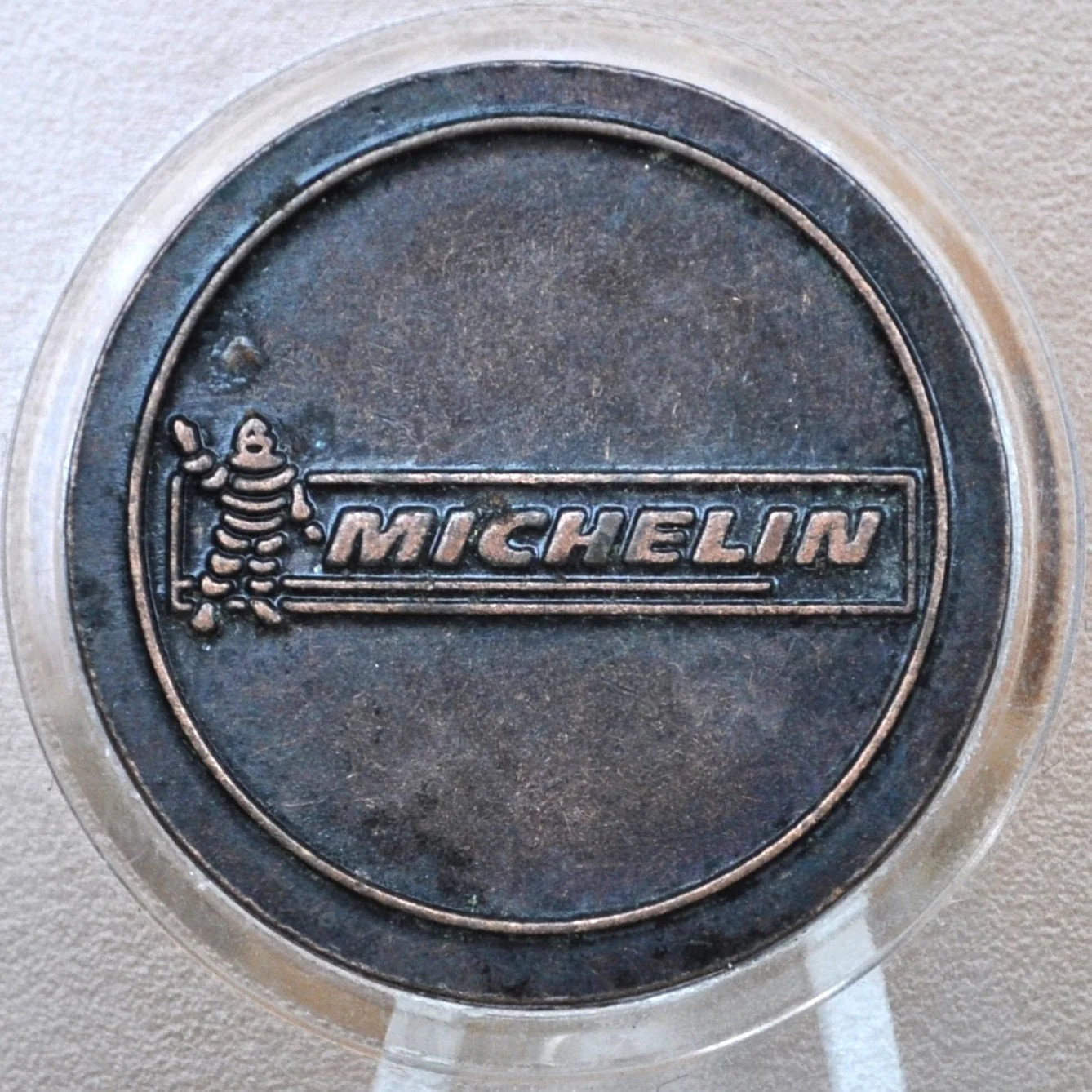 Michelin Tire Tread Depth Measuring Tool Coin Token Gauge - Image 2