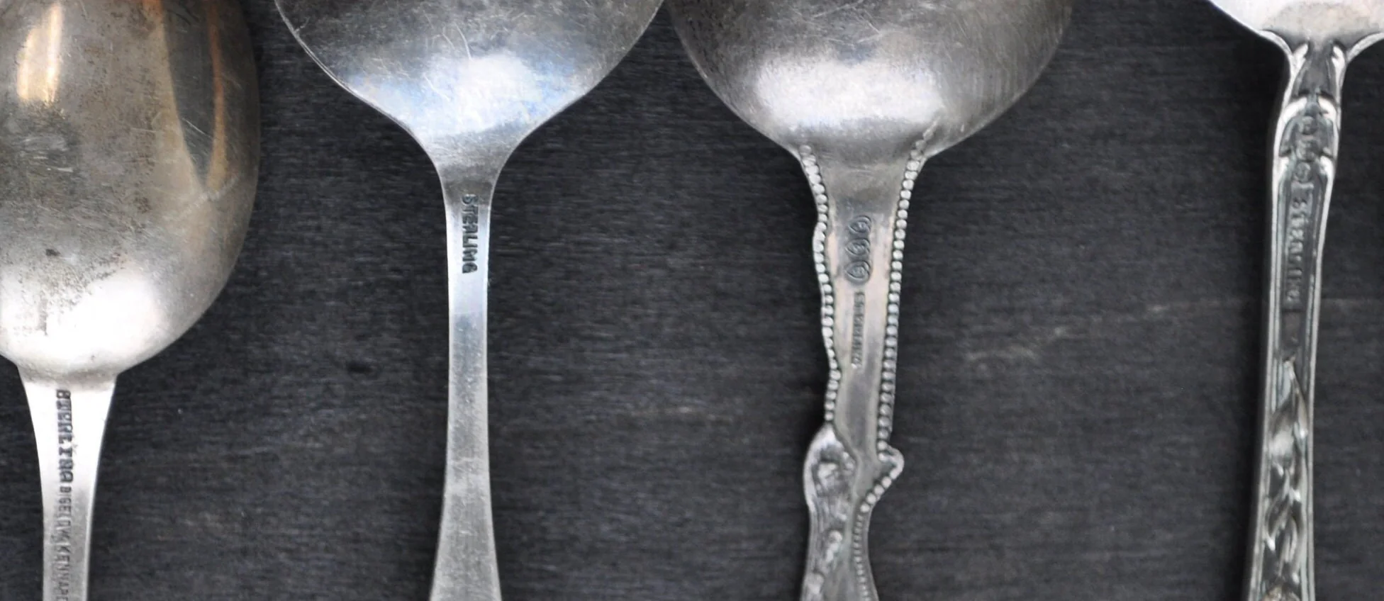 Set of 6 Antique New England Sterling Souvenir Spoons, Large Sizes, Awesome for Décor & Collections, Silver Spoons Souvenir Spoons Sterling - Image 5