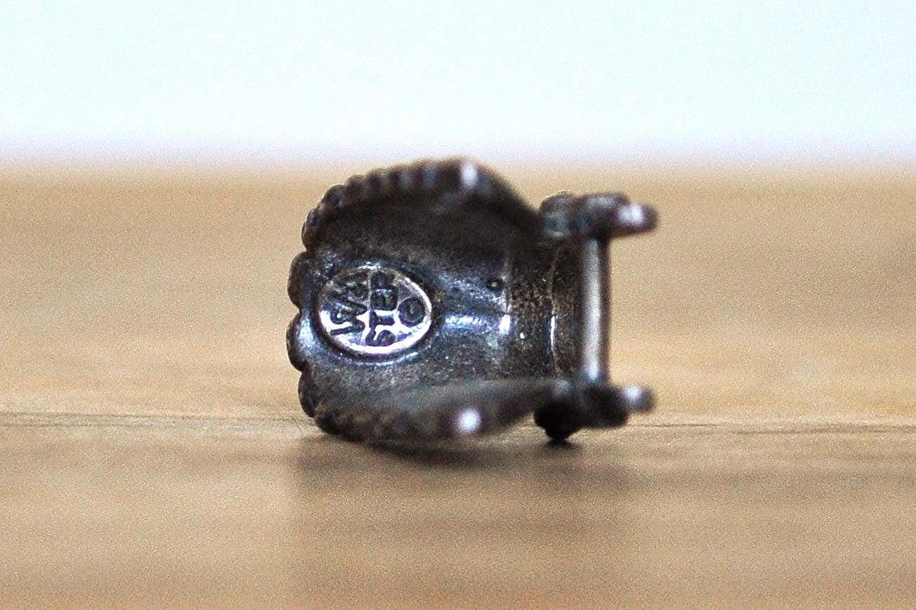 Sterling Silver Native American Headdress Pendant - Stamped and Tested Sterling Silver - Rare Native American Jewelry - Image 3
