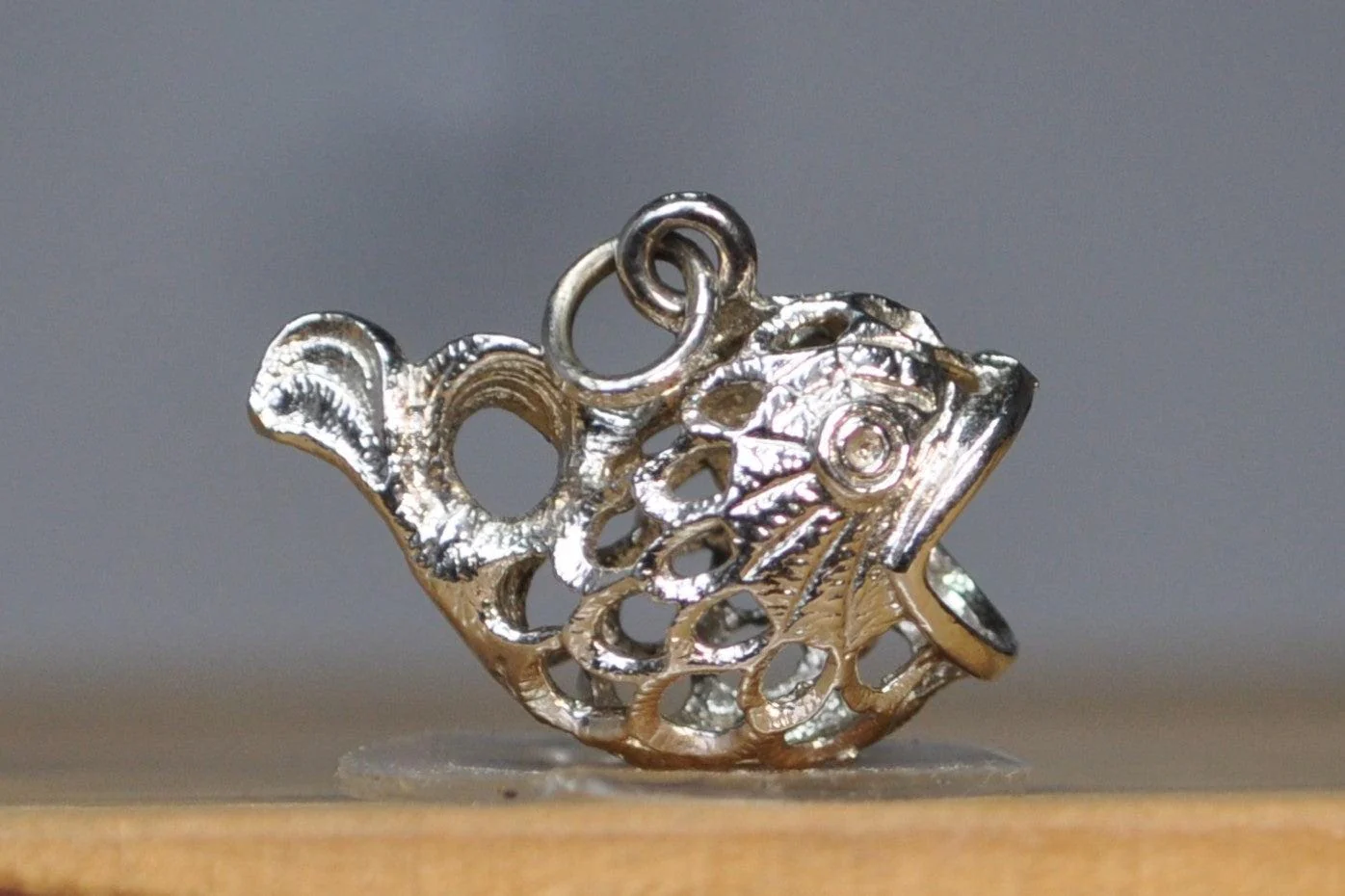 Sterling Silver Whale Charm - Stamped / Tested Sterling Silver - Awesome Whale Charm! - Image 2