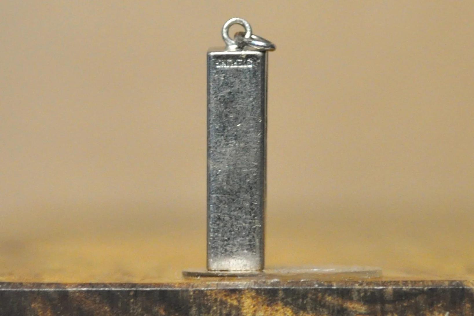 Sterling Silver Working Level Pendant - Tested and Stamped Sterling Silver - Slightly Off Kilter - Image 5