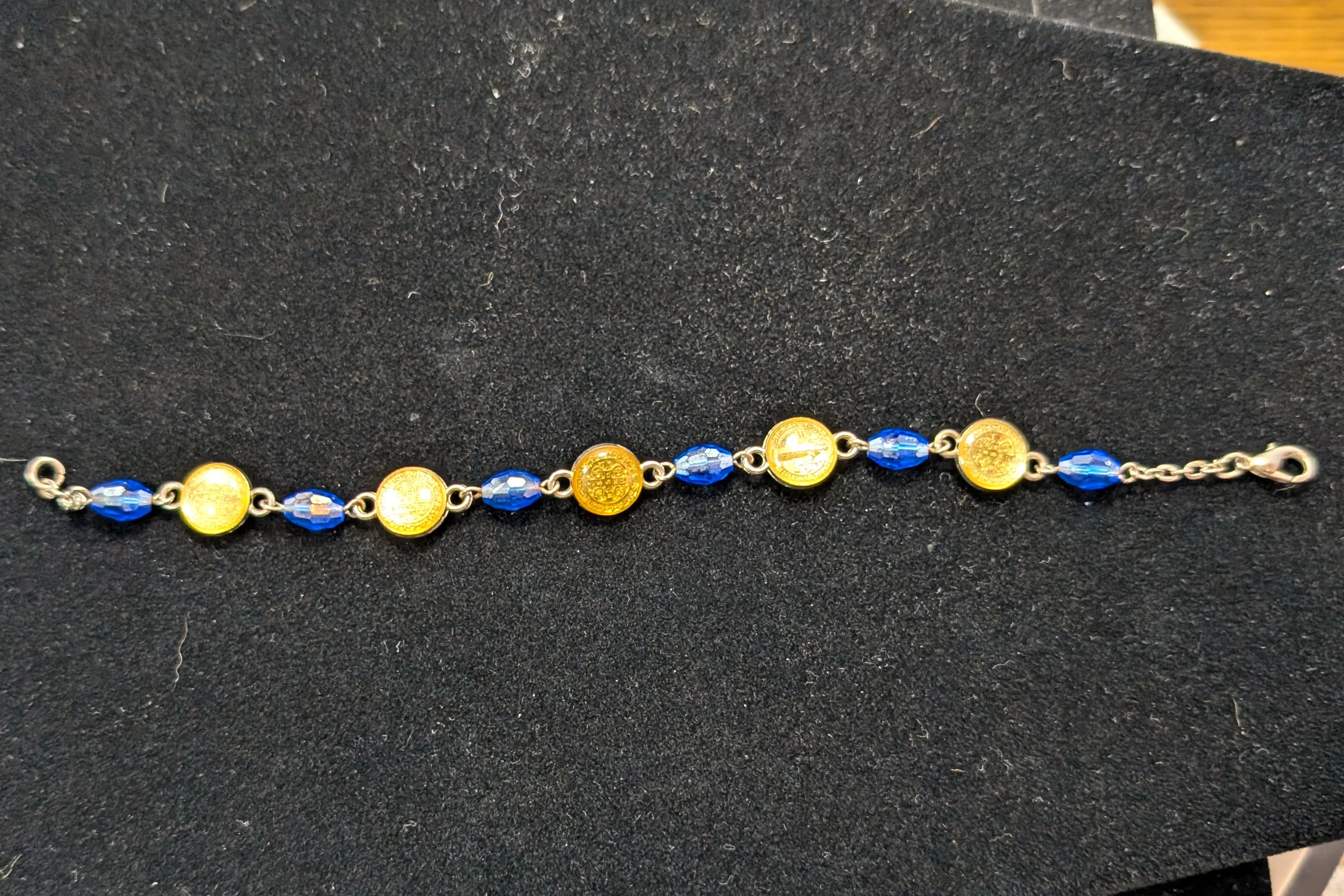 Stunning St Benedict Exorcism Bracelet - 7.75 Inches - Latin Religious Bracelet - Catholic Medals - Image 13